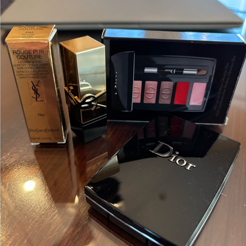 Dior & YSL Makeup Palette & Lipstick NEW